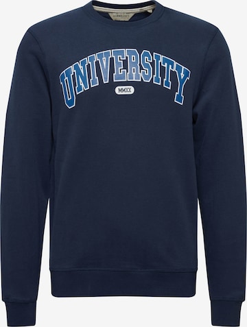 11 Project Sweatshirt 'Davin' in Blauw: voorkant