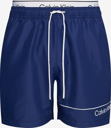 Calvin Klein Swimwear Zwemshorts in Blauw: voorkant