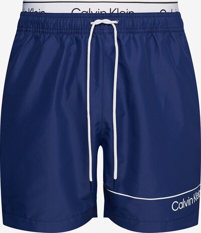 Calvin Klein Swimwear Zwemshorts in de kleur Marine / Wit, Productweergave
