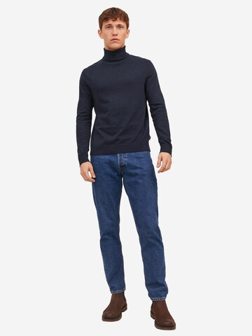 JACK & JONES Sweater 'Emil Knit' in Blue