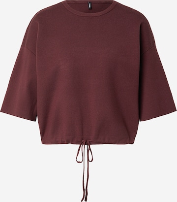 ONLY Пуловер 'ONLSITERI' в червено: отпред