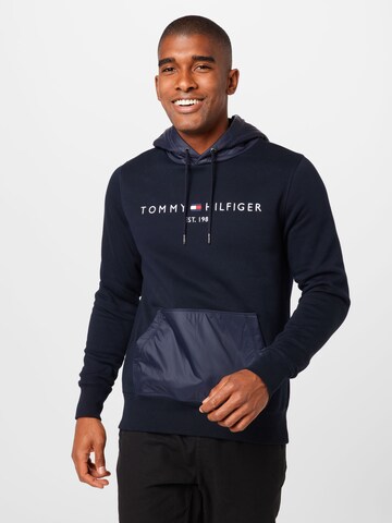 TOMMY HILFIGER Sweatshirt i blå: framsida