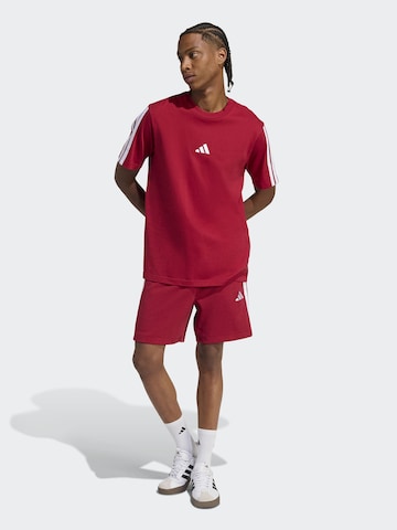 ADIDAS SPORTSWEAR regular Παντελόνι φόρμας 'Essentials' σε κόκκινο: μπροστά