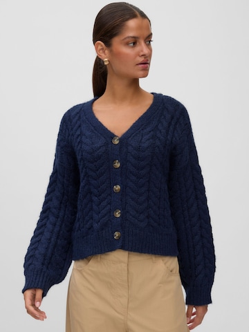 VERO MODA Knit cardigan 'VMDream' in Blue: front