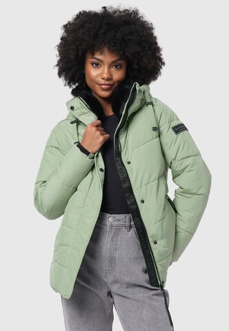 Veste d’hiver 'Sag ja XIV' NAVAHOO en vert : devant