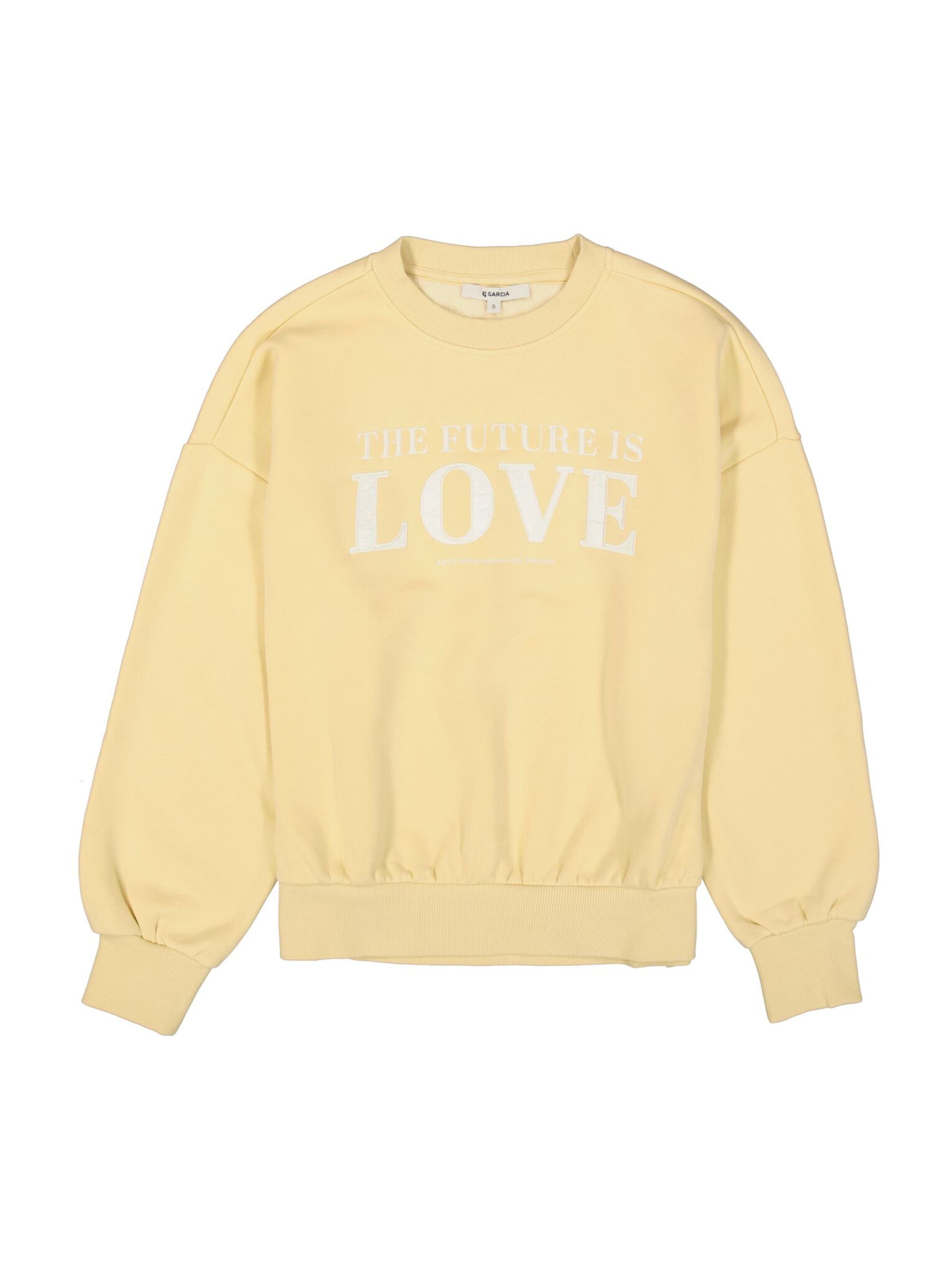 GARCIA Sweatshirt in Yellow: front