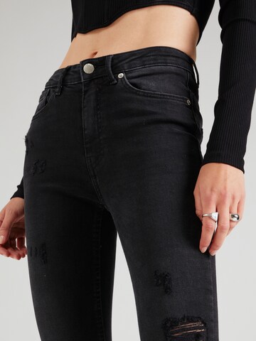 ONLY Skinny Jeans 'PAOLA' i svart