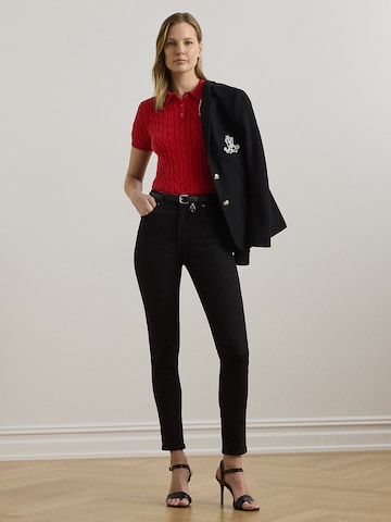 Lauren Ralph Lauren Petite Pullover 'NATRISSA' in Rot