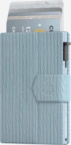 Porte-monnaies 'Pasjeshouder Plus Ripple' Prowallet en bleu : devant