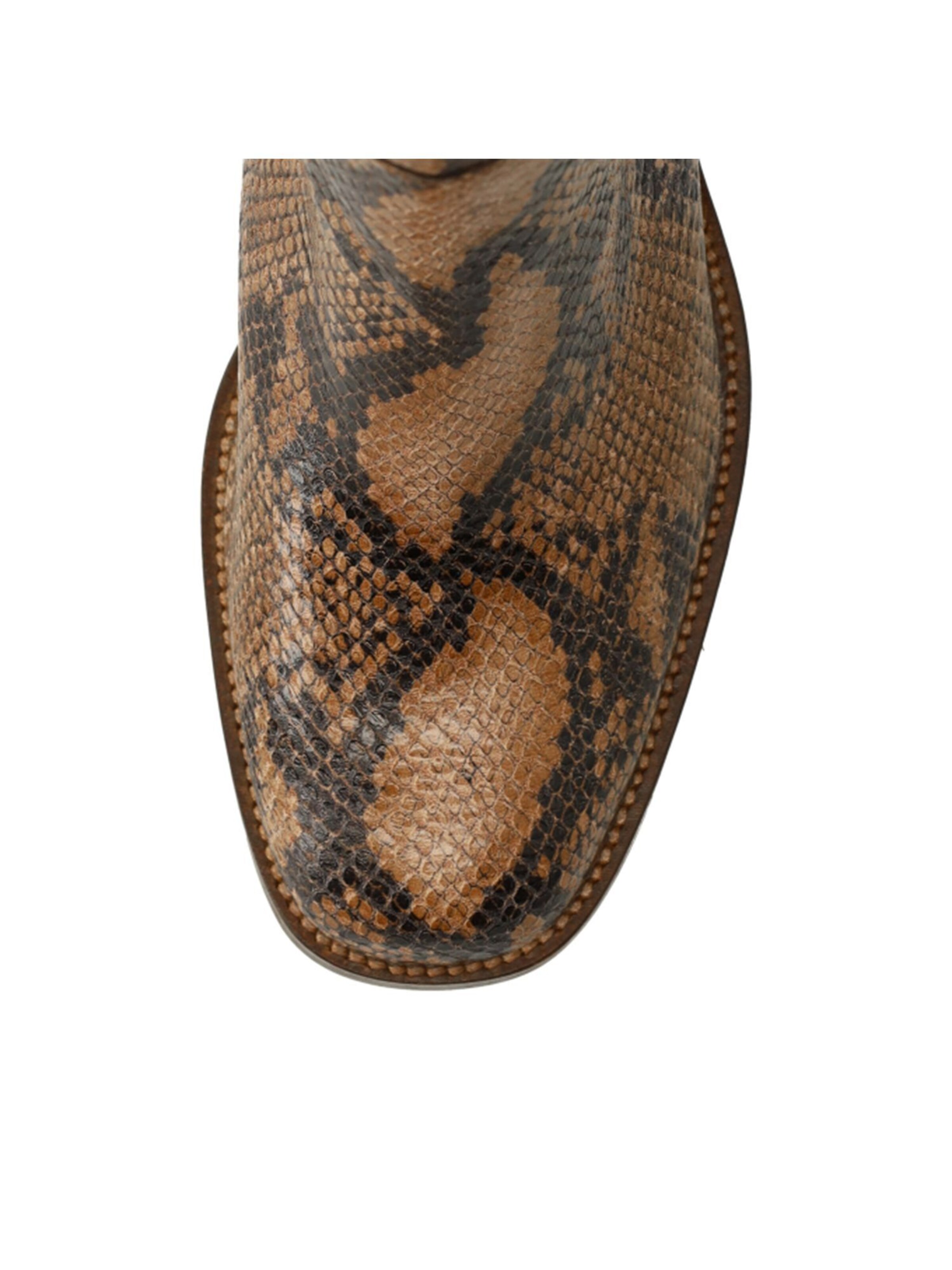 MANFIELD Stiefelette in Braun