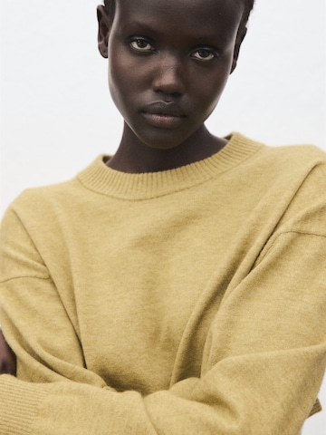 MANGO Sweater 'NEKKO' in Green