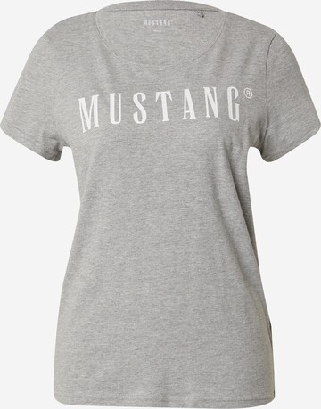 MUSTANG Shirt 'Alma' in Grey: front