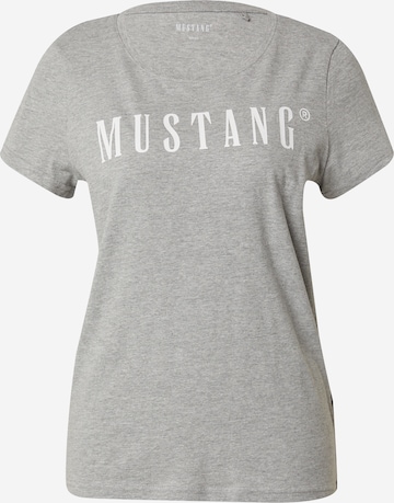 MUSTANG Shirt 'Alma' in Grijs: voorkant