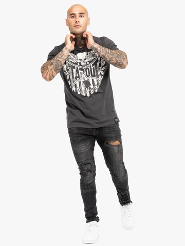 T-Shirt ' WESTLAKE ' Tapout en gris