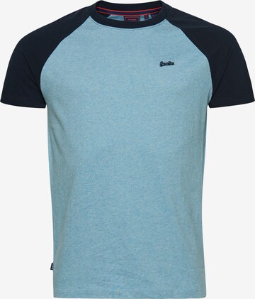 Superdry Shirt in Blue: front