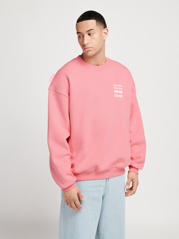 Casa Mara - Sudadera en rosa: lado