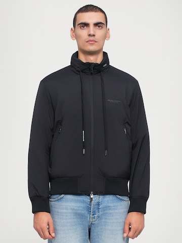 ARMANI EXCHANGE Демисезонная куртка в Синий: спереди