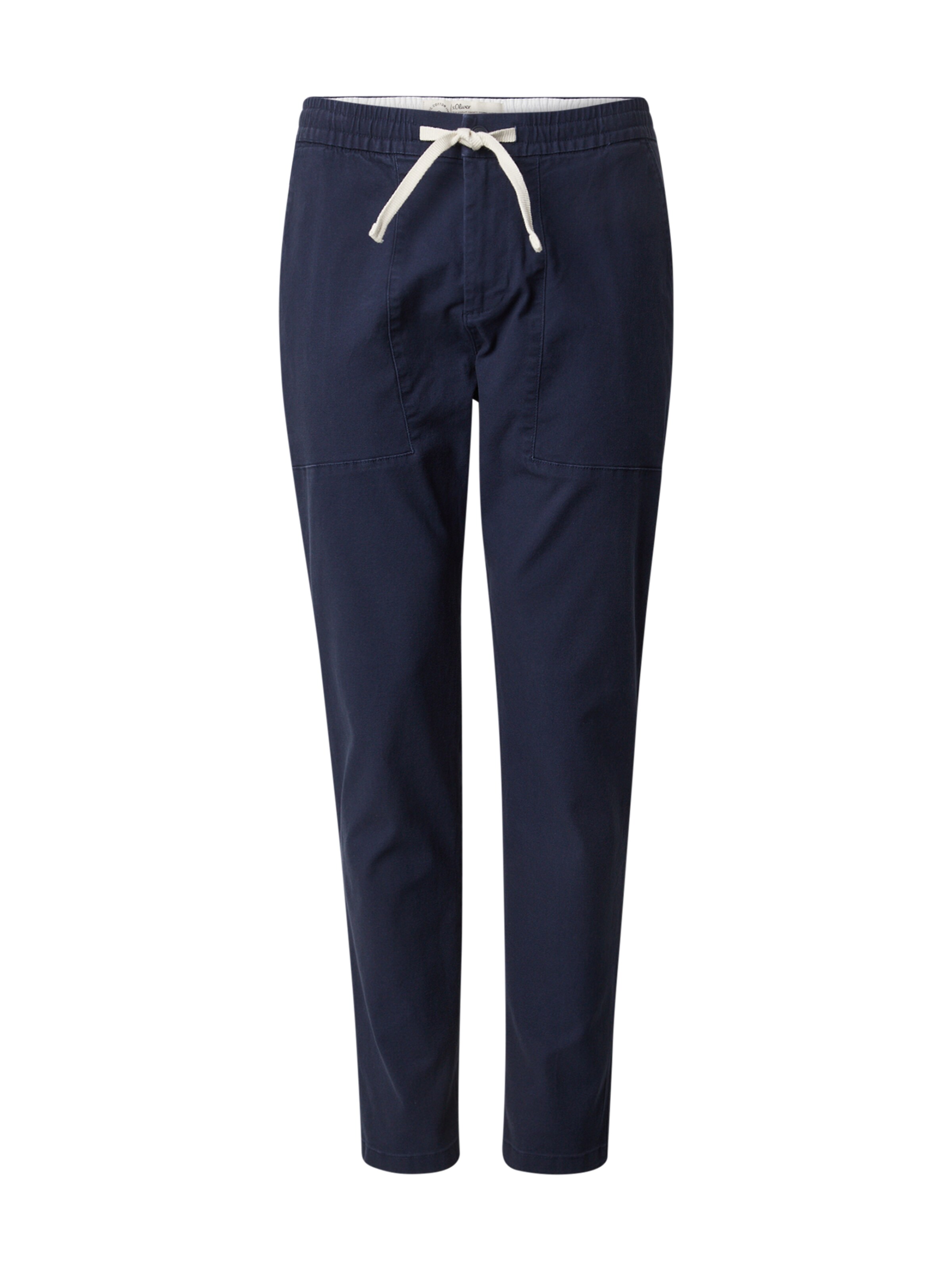 s.Oliver Loose fit Chino trousers 'Detroit' in Blue: front