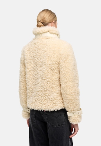 NAVAHOO Vinterjakke 'Wuschelwonne 14' i beige