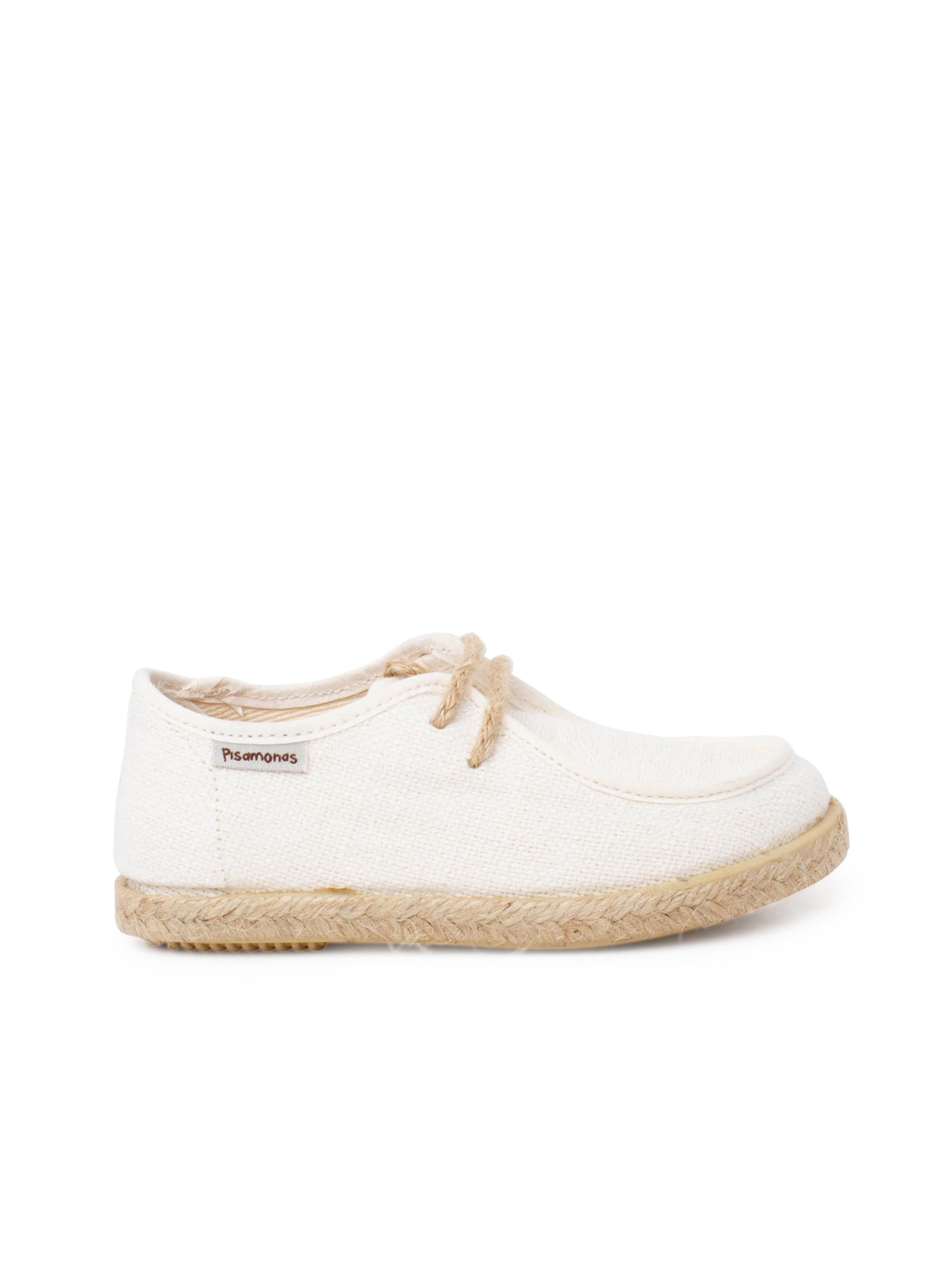 Scarpa bassa di Pisamonas in bianco
