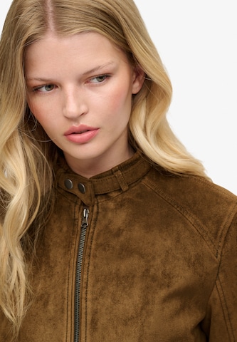 Superdry & Co Prehodna jakna | rjava barva