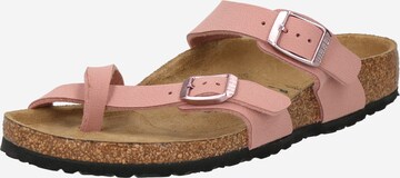 BIRKENSTOCK Sandals & Slippers 'Mayari' in Pink: front