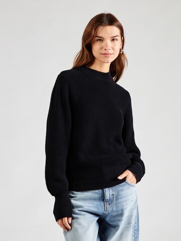 MELA Pullover 'RIYA' in Schwarz: Vorderseite