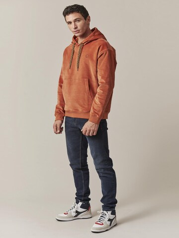 Sweat-shirt 'Duroy' Deeluxe en orange