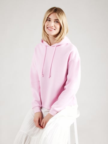 PIECES Sweatshirt 'PCCHILLI' in Pink: front