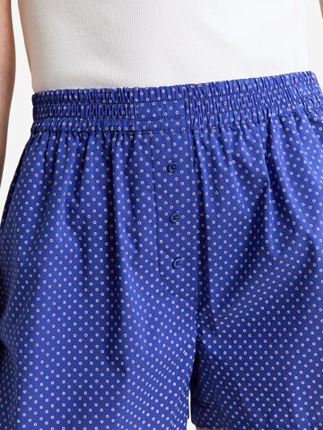 ETAM Pyjamashorts 'Atlas' in Blau