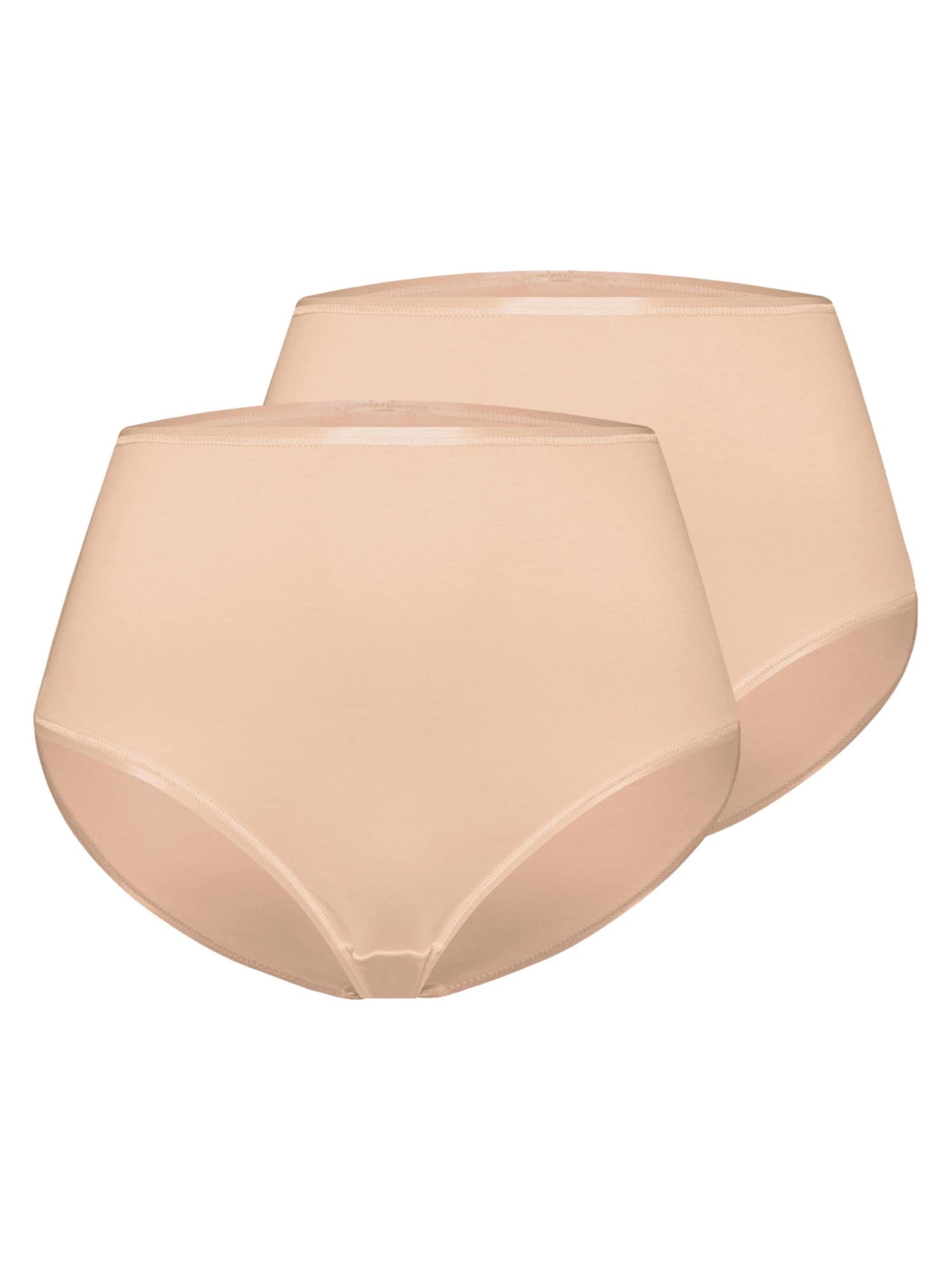 Hanro Panty 'Cotton Seamless' in Beige: front