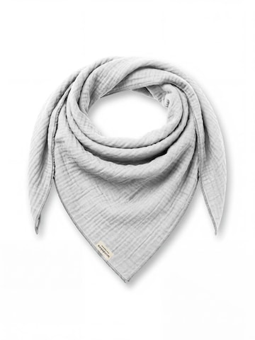 wundabaa Scarf 'mus 130x130x180' in Grey: front