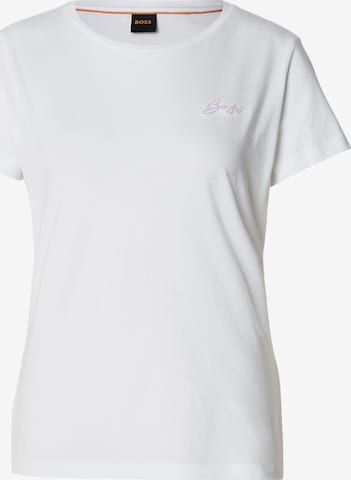 Maglietta 'C_Elove_1' di BOSS in beige: frontale