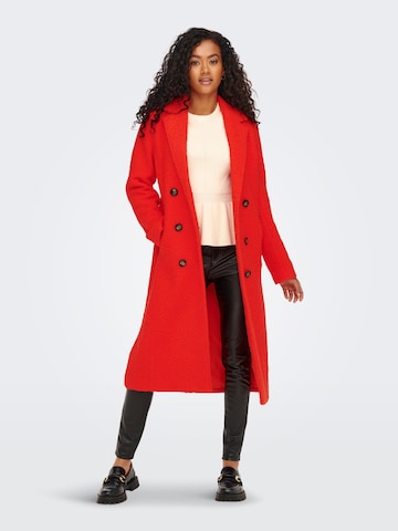 Cappotto di mezza stagione 'Piper' di ONLY in rosso