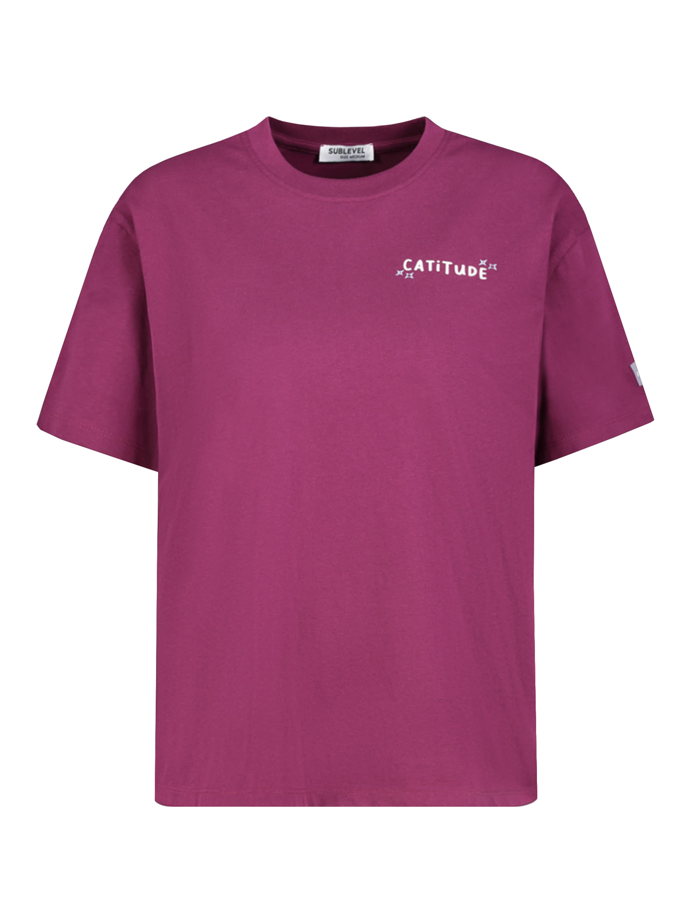 Sublevel Shirt in L in Light blue / Fuchsia / White, Item view