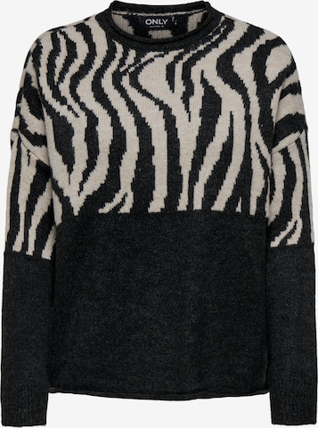 Pull-over 'ONLJade' ONLY en noir : devant