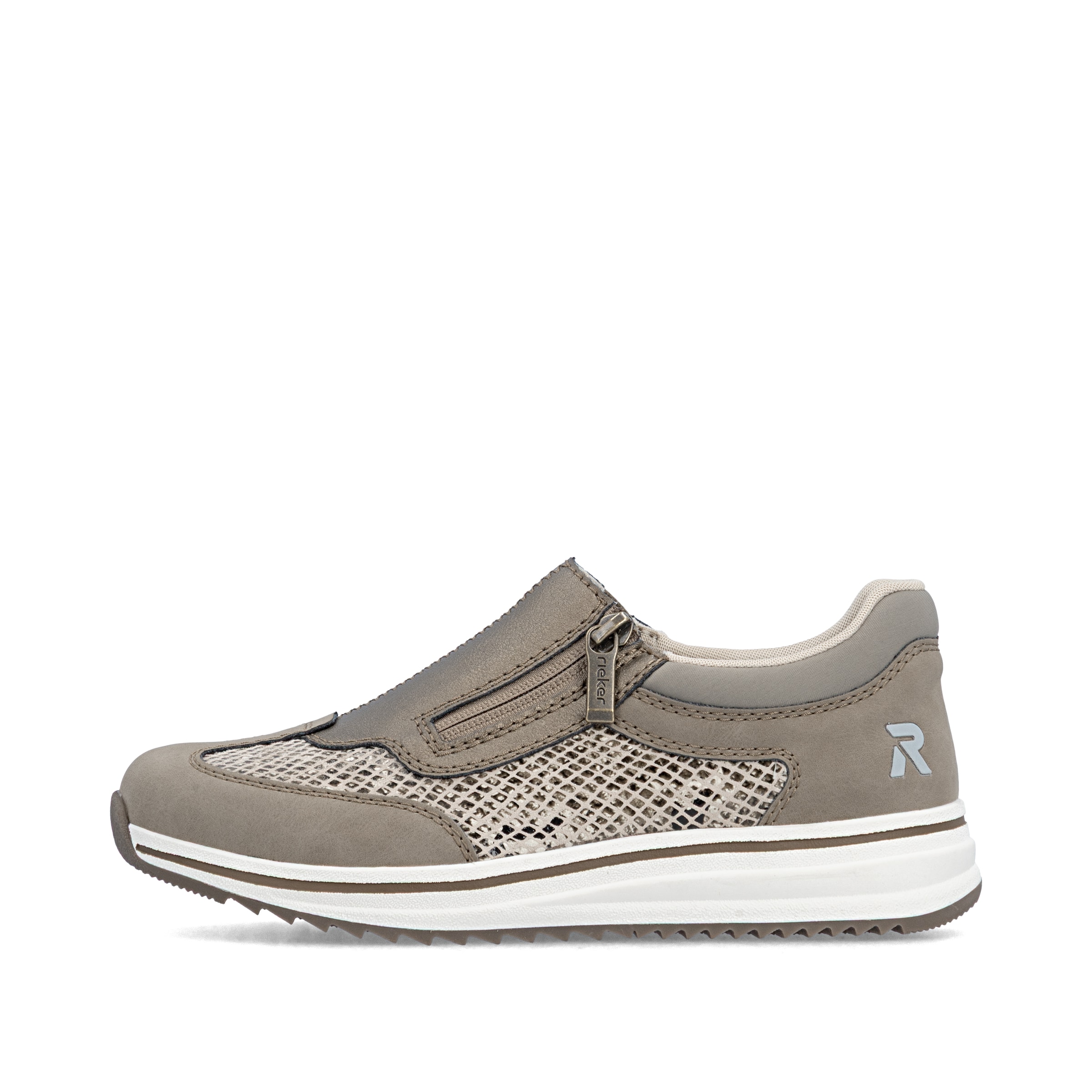 Slip on Rieker en marron
