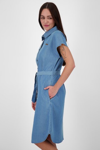 Alife and Kickin Shirt Dress 'MaeveAK' in Blue