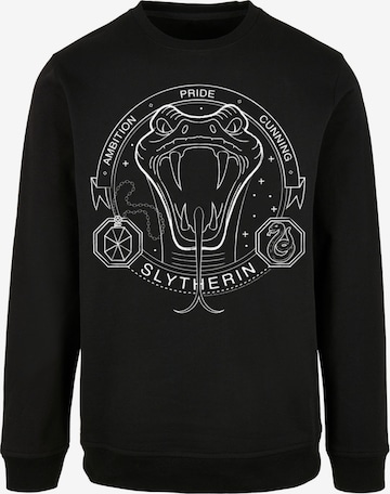 Sweat-shirt 'Harry Potter Slytherin Seal' F4NT4STIC en noir : devant