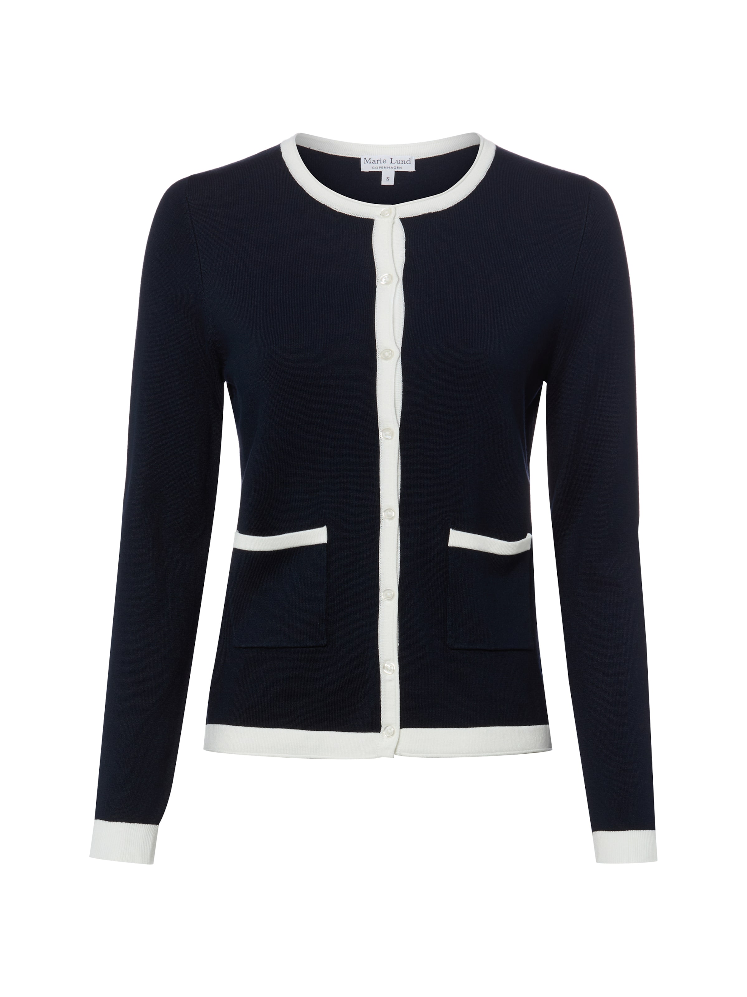 Cardigan Franco Callegari en bleu : devant