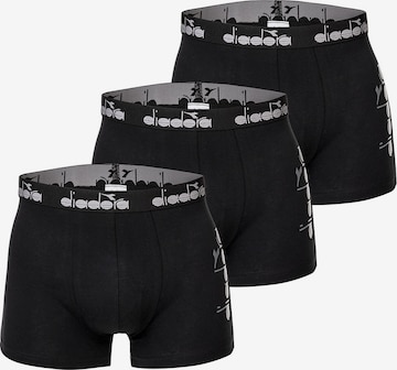 Diadora Boxershorts in Schwarz: predná strana