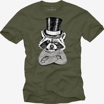 MAKAYA Shirt in Green: front