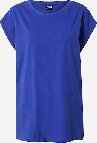 T-shirt Urban Classics en bleu : devant