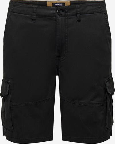 Only & Sons Shorts 'Dean-Mike' in schwarz, Produktansicht
