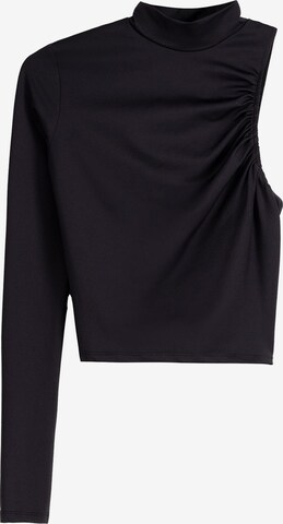 Bershka Shirt in Black: front