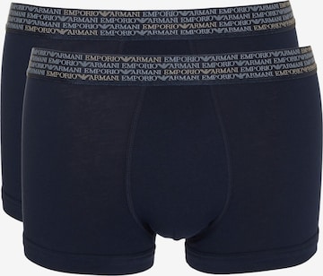 Boxer di Emporio Armani in blu: frontale