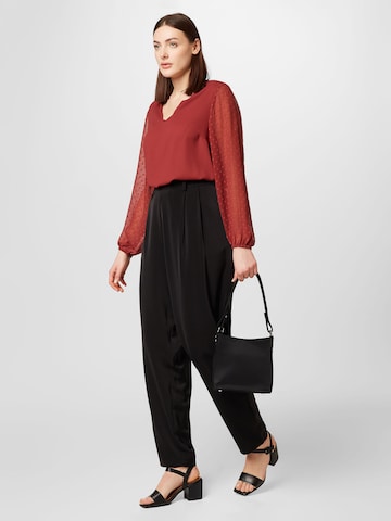ABOUT YOU Curvy Blouse 'Vivian' in Rood