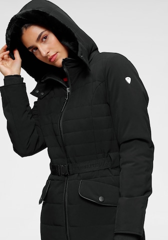 ALPENBLITZ Winter Coat in Black