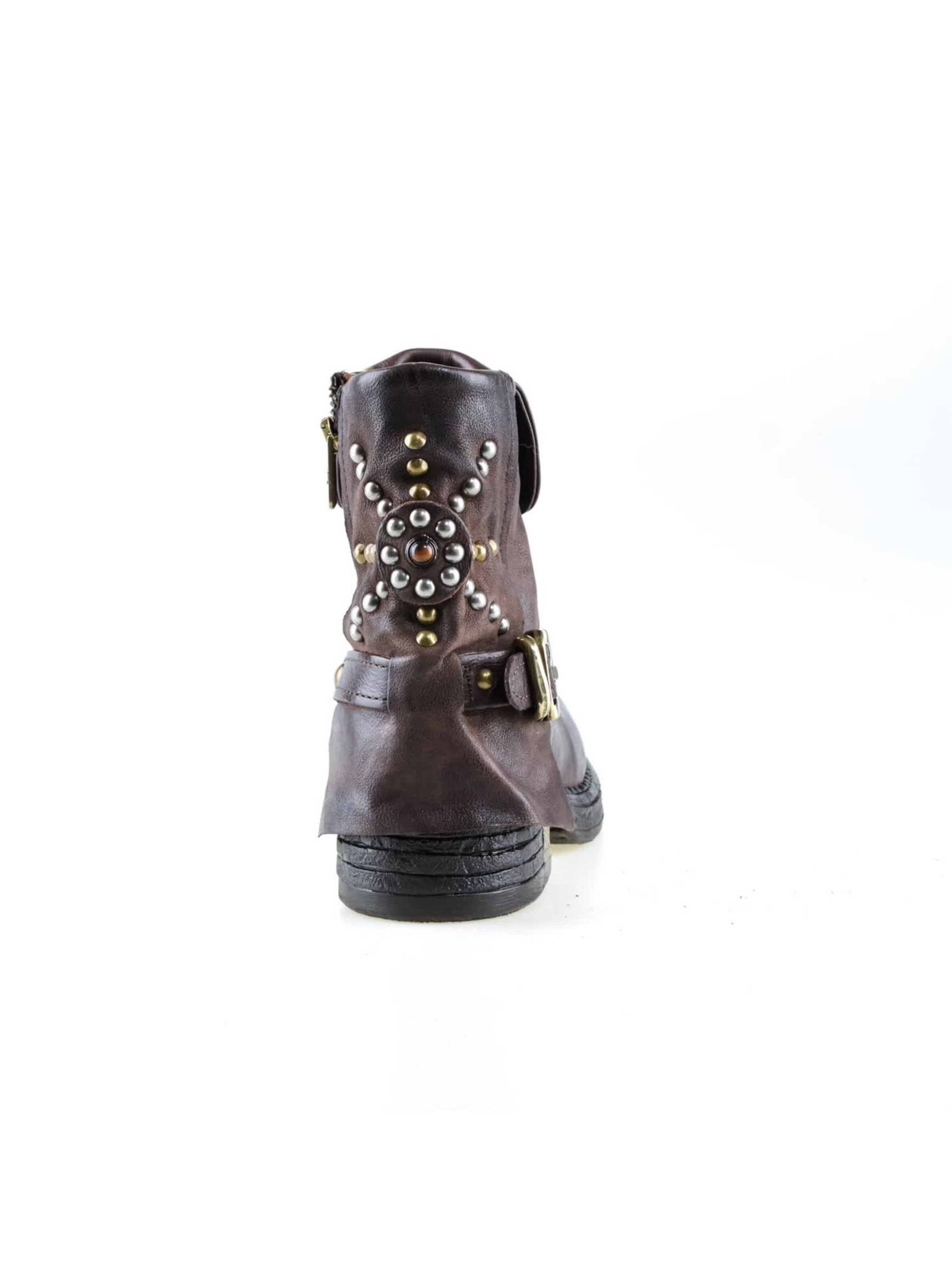 Stivaletto stringato 'PEPPER' di A.S.98 in marrone: dietro