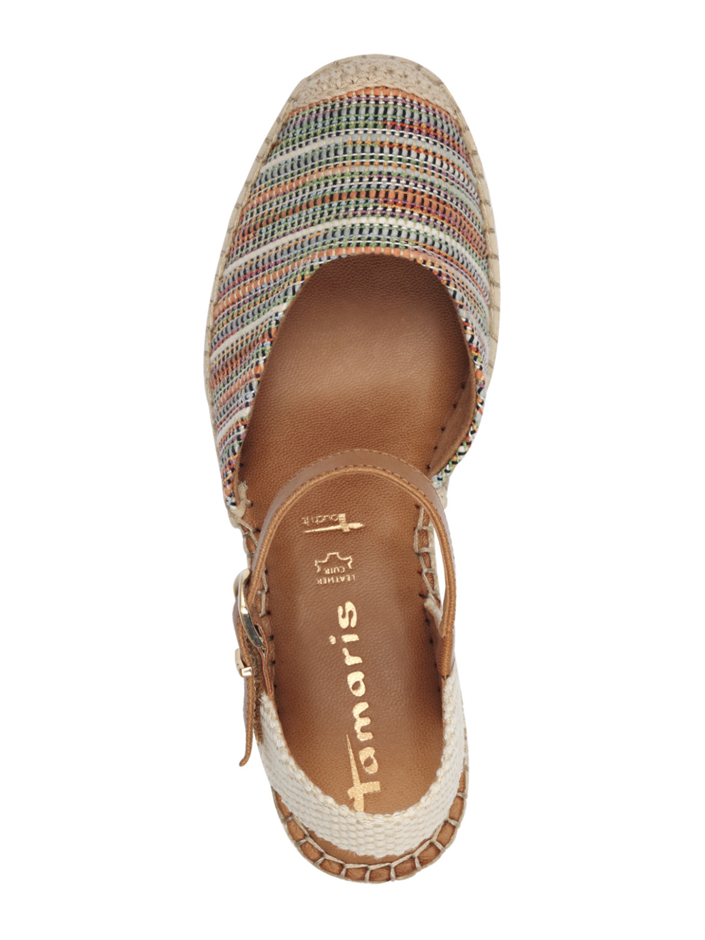 Espadrilles Tamaris en mélange de couleurs